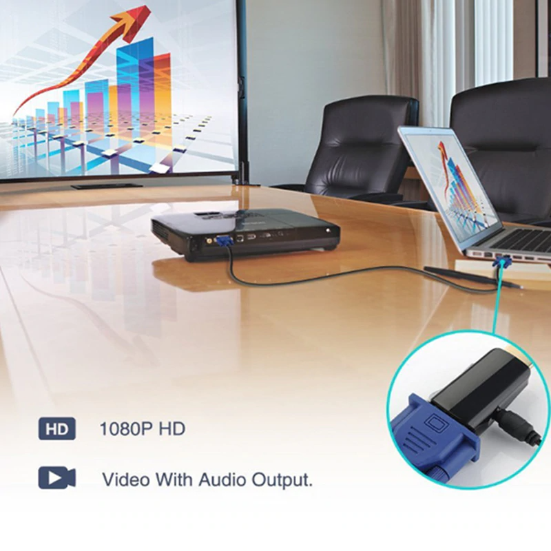Adaptor HDMI la VGA TechONE, port Tata-Mama Adaptor HDMI la VGA TechONE, port Tata-Mama